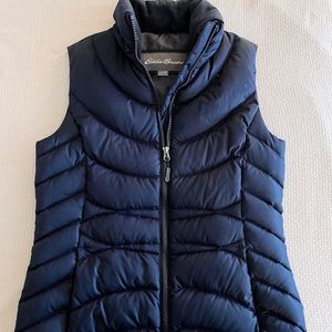 Eddie Bauer puffy jacket vest